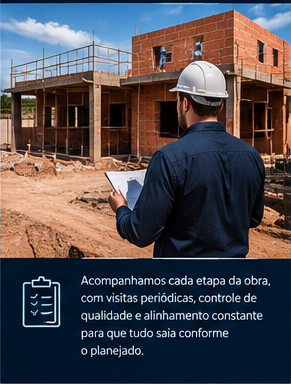 Acompanhamento de obra